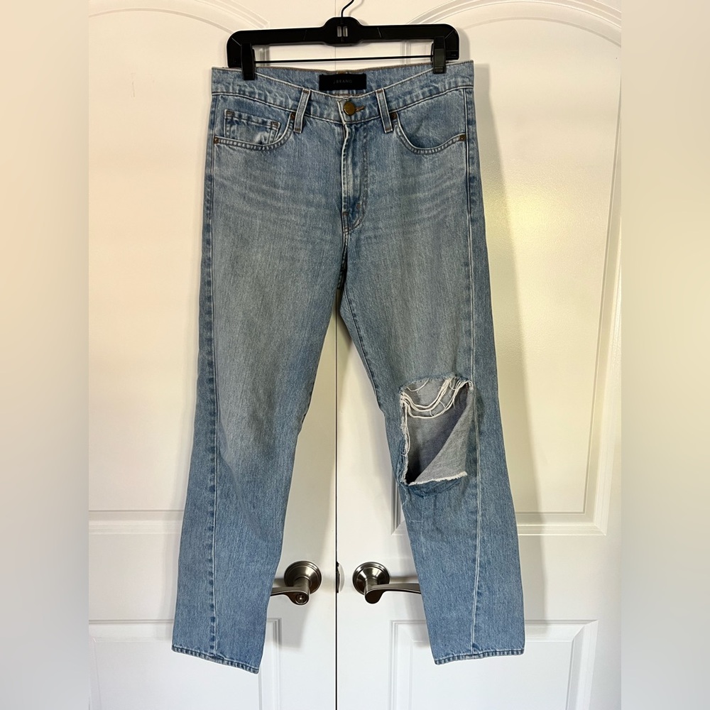 J Brand Men’s Distressed Tapered Jeans